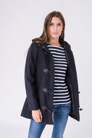 Casaco de lã - Azul-marinho