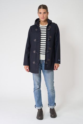 Casaco de lã - Azul-marinho