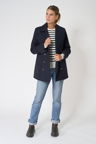 Casaco de lã - Azul-marinho