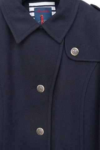 Casaco de lã - Azul-marinho