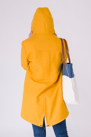 Casaco de lã - Mostarda