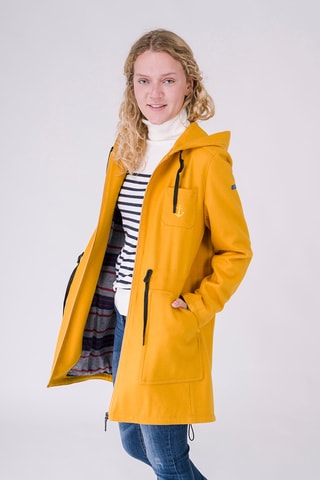 Casaco de lã - Mostarda