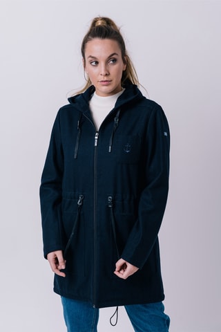 Casaco de lã - Azul-marinho