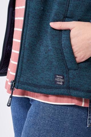 Casaco polar - Azul-pato