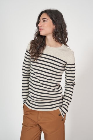 Camisola de lã - Cinzento-claro