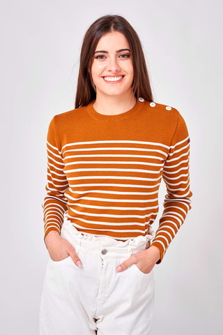 Camisola de lã - Camel