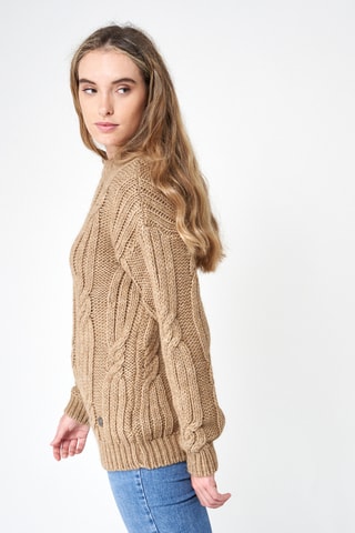 Camisola de lã - Castanho