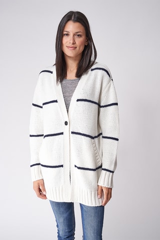 Casaco em lã e alpaca - Branco