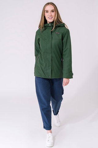 Parca com capuz - Verde