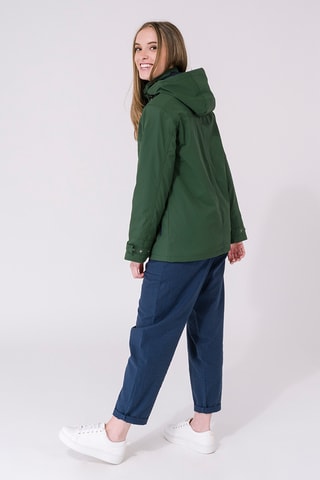 Parca com capuz - Verde