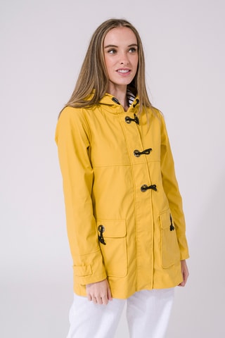 Parca com capuz - Amarelo