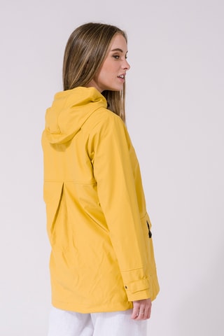 Parca com capuz - Amarelo