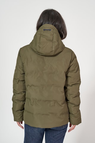 Blusão com capuz - Caqui