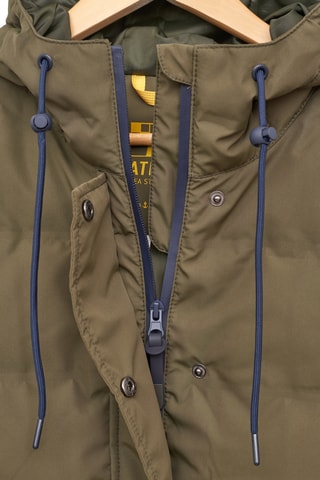 Blusão com capuz - Caqui