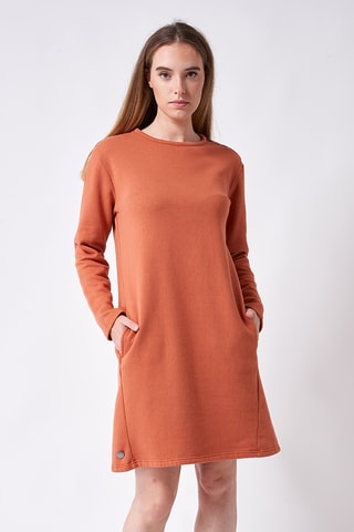 Vestido direito - Laranja