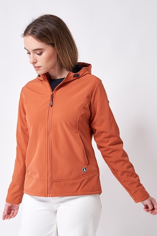 Impermeável Softshell - Vermelho-tijolo