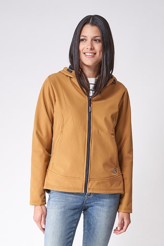 Impermeável Softshell - Mostarda