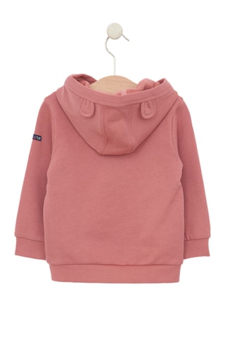 Sweat com capuz - Rosa-velho