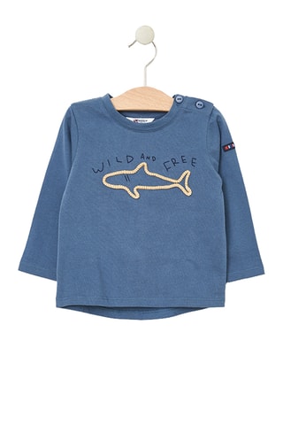 T-shirt - Azul-marinho