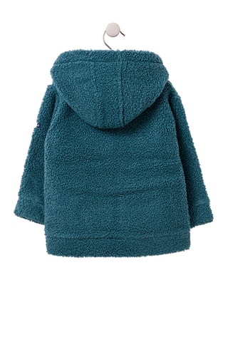 Casaco polar - Azul-petróleo