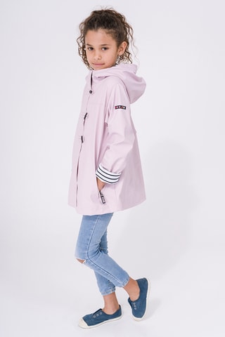 Impermeável com capuz - Rosa-maquilhagem
