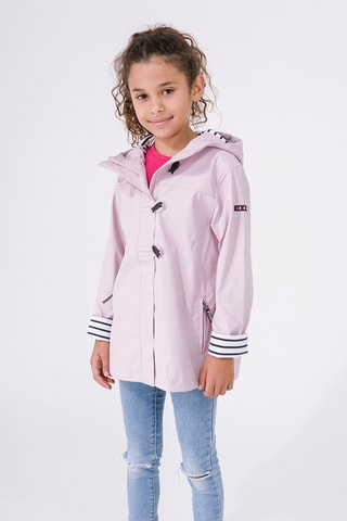 Impermeável com capuz - Rosa-maquilhagem
