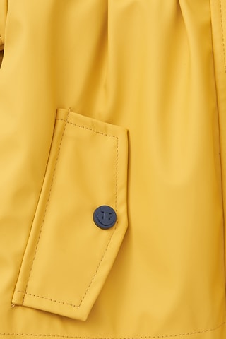 Impermeável com capuz - Amarelo