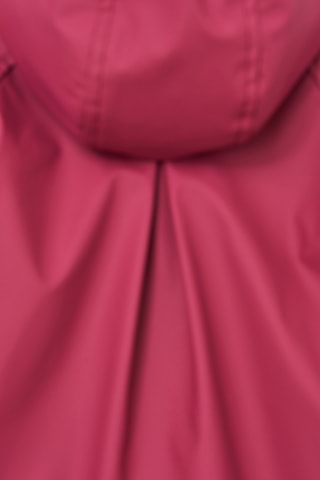 Impermeável com capuz - Bordô