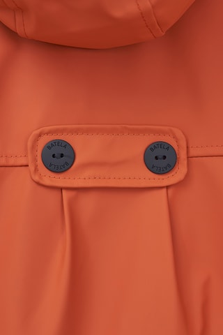 Impermeável com capuz - Laranja