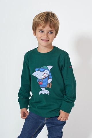 T-shirt - Verde-escuro