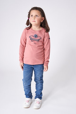 T-shirt - Rosa-velho