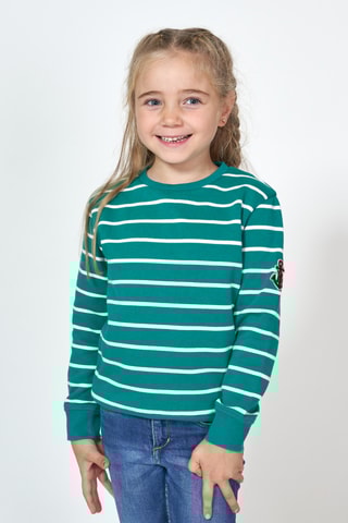 Sweat - Verde-escuro e branco