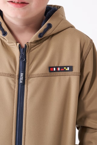 Parca SoftshellSoftshell com capuz - Bege