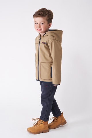 Parca SoftshellSoftshell com capuz - Bege