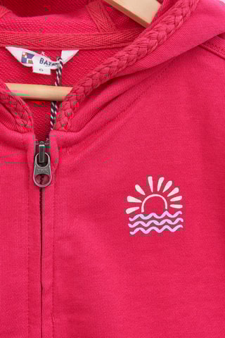 Sweat com capuz - Vermelho