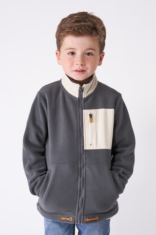 Casaco polar - Cinzento-escuro