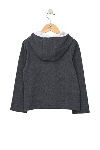 Casaco com capuz - Antracite