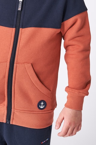 Sweat com capuz - Vermelho