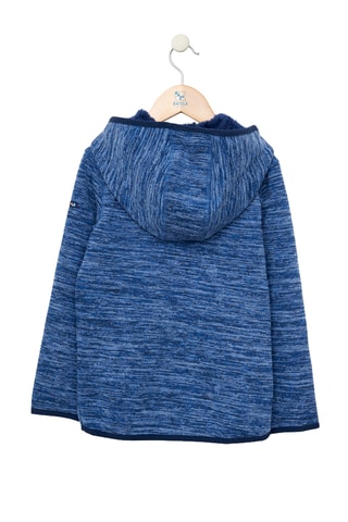 Casaco com capuz - Azul