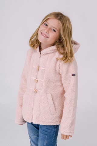 Casaco com capuz - Nude