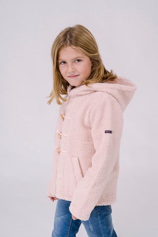 Casaco com capuz - Nude