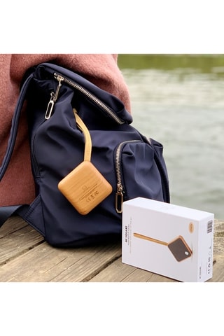 Coluna sem fios em madeira de cerejeira MI Square Natural