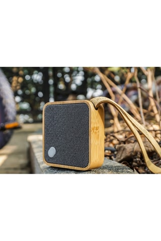 Coluna sem fios em bambu MI Square Natural e cinzento