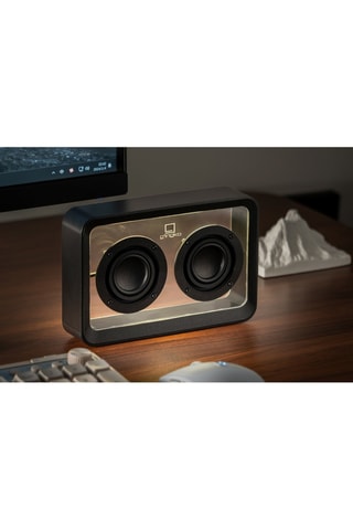 Coluna transparente Mage - Preto