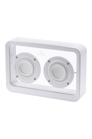 Coluna transparente Mage - Branco