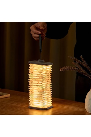 Candeeiro acordeão Cinzento