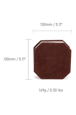 Candeeiro acordeão zebra Smart Castanho e branco