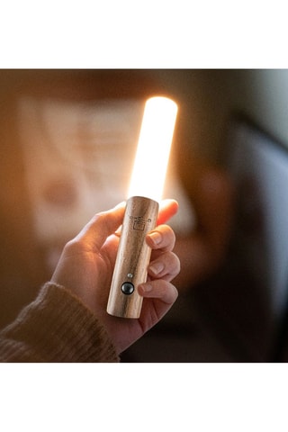 Candeeiro de parede em nogueira Smart Natural