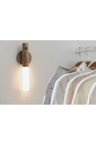 Candeeiro de parede em nogueira Smart Natural