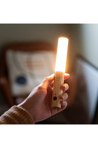 Candeeiro de parede bâton em madeira de freixo Smart Branco